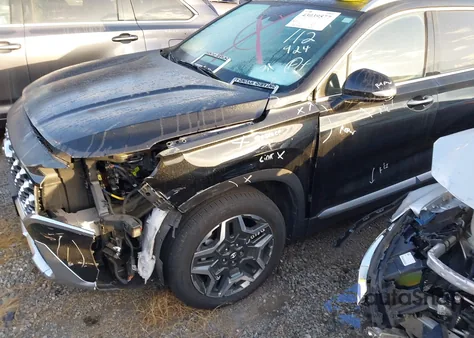 2022 Hyundai Santa Fe Hybrid Sel Premium from USA, damaged, VIN KM8S3DA15NU054744